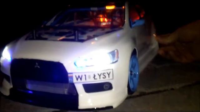 Mitsubishi Lancer evo X rc car смотреть онлайн