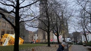 Рождественская ярмарка в германий город лейпциг.влог