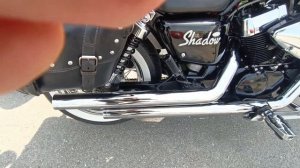 Honda VT 750 S (RS Shadow) - exhaust sound cobra without db killer
