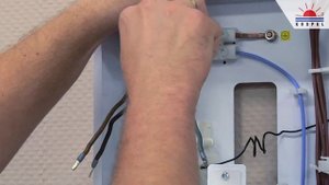 Подключение котла EKCO.R2 мощностью от 12 до 24 кВт к электрической сети