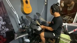 Aroma TDX-15s e-drum sound test - connected to Behringer UM2 Audio Interface via Line In