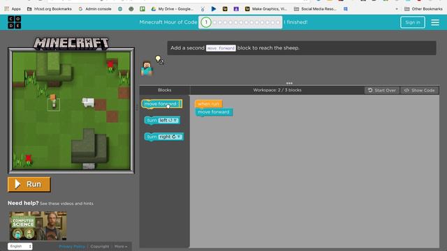 Digital Media Minute: Hour of Code смотреть онлайн