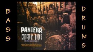 Pantera: Cemetery Gates - Backing track (Only bass and drums)