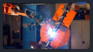 Система со сварочным роботом QIROX фирмы CLOOS (Германия) для сварки и наплавки шнеков