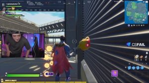 ШАРФ ИГРАЕТ В FORTNITE С Steepkop, Immortalius