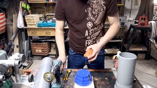 Фаскосниматель 75-90-110 Geko для пластиковых труб. смотреть онлайн