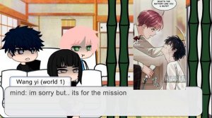 I Have to be a Great Villain World 2 Reacts (+ World 1 Wang Yi) //Remake//