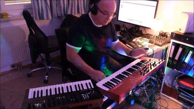 Pleiades - Herbert Puukka, Korg Minilogue XD, Nord Lead A1, Space, Ambient, Berlin School смотреть онлайн