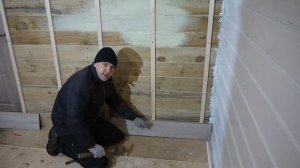 Крепёж ламината на стену
