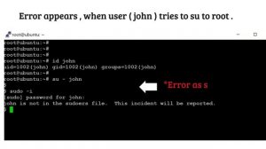 [Fix] Username not in the sudoers file , the incident will be reported. ..