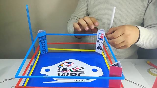Cartoon and Paper Art and | How to Make a Boxing Ring at Home! смотреть онлайн