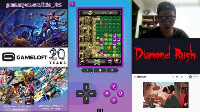 Diamond Rush [PC] ✿ Gameplay [#01] Angkor Wat ✿ Gameloft 20 Years Anniversary (18-04-2020) смотреть онлайн