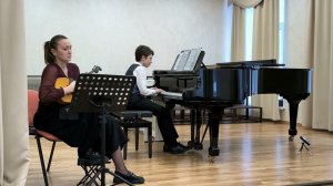 Переложение С. Гердаля «Милая», В. Абаза «Утро туманное». Исп. Попов Андрей, илл. Шаповалова С.И.