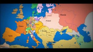Вся история стран Европы в одном видео