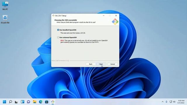 How to install and configure git with GitHub in Windows 11 смотреть онлайн