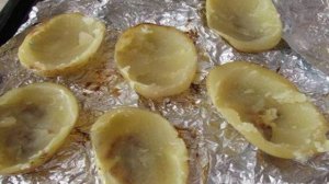 Картофельные лодочки с начинкой