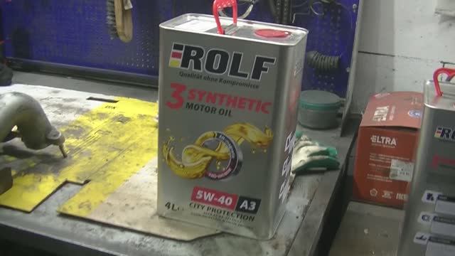 масло ROLF 3-Synthetic 5W-40 пробег 6000км