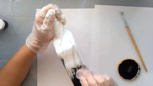 Декор бутылки для мужчины. Подарок своими руками.