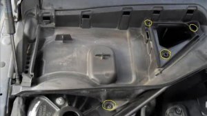 Замена воздушного фильтра БМВ Е60 (Replacing the Air Filter BMW E60)