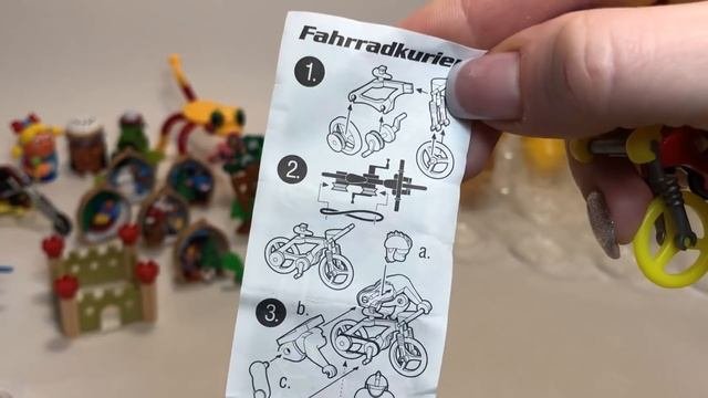 СТАРЫЕ Киндер сюрпризы 1997 ГОДА!РАРИТЕТНЫЙ АДВЕНТКАЛЕНДАРЬ! Kinder Adventskalender. Часть 2
