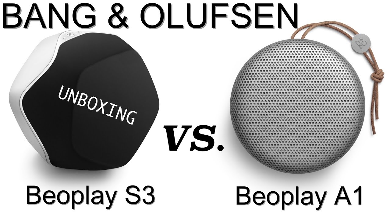 BANG & OLUFSEN Beoplay S3. Распаковка и сравнение с Beoplay A1