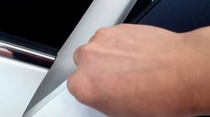 как снять наружную бархотку KIA Cerrato GT Line
