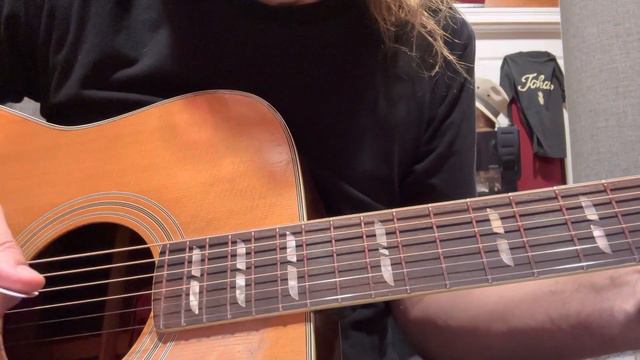 Yamaha Fg300 red label Japan 1971. Refretted and plekd. смотреть онлайн