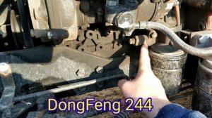 DongFeng 244 Давления масла