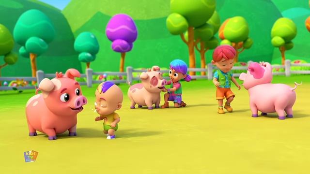 Пять маленьких обезьян + развивающие стишки для детей смотреть онлайн