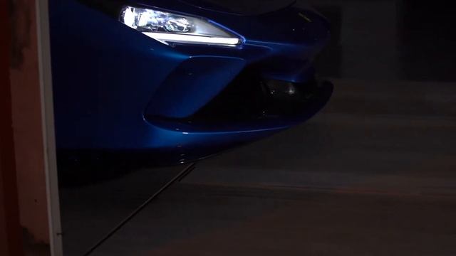 Ferrari F8 Tributo Blue - Launch in Dubai  May 2019