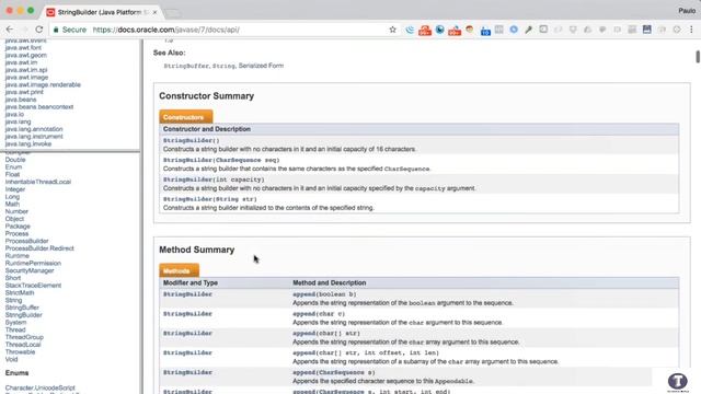 Part - 25 The Java Class Library || Complete Android Developer Course
