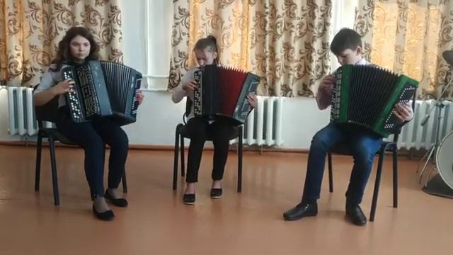 Тріо баяністів Гніванська дитяча музична школа