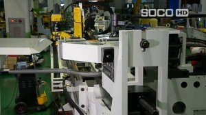 Трубогиб с ЧПУ SB 130X6B 3SV, SOCO Гибка каркаса кабины погрузчика с дорном.mp4