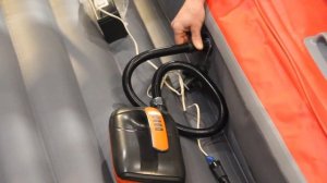 Измерение производительности насоса для лодок ПВХ  и Sup досок Stermay HT-782