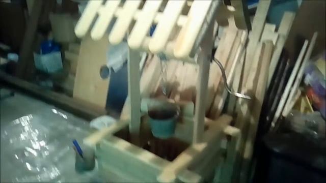 Творчество любимого мужа - Колодец-клумба и Мельница смотреть онлайн