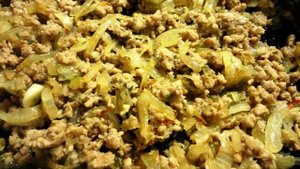 Яблоки, фаршированные мясным фаршем