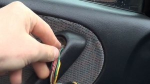 Снятие дверной карты Nissan Primera P10