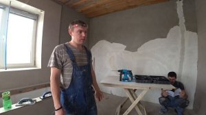 ОБЪЕКТ КРУПНЫЙ ФОРМАТ 15!Аккумуляторный перфоратор TOUA  небо и земля! Затирка швов Керамогранита!