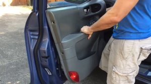 How to remove/install front door panel on Hyundai Santa Fe