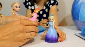 Холодное сердце Анна и Эльза Фроузен Яйцо с сюрпризом открываем игрушки Surprise egg Frozen toys