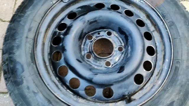 Подготовка колес к продаже, как заработать, на колесах. Как покрасить диски баллончиком. смотреть онлайн