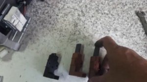 Ошибка F7 стиральная машинка Haier.Заменил щетки в двигателе стиральной машины.