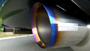 subaru legacy ganador racing titan exhaust