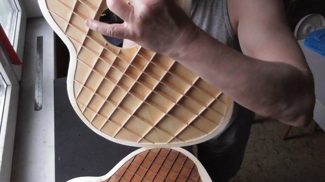 Готовые деки на две гитары(видео №971). смотреть онлайн