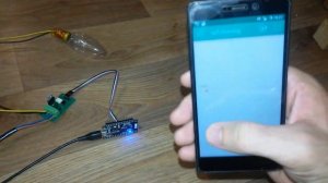 WIFI AC dimmer ESP8266 + Smartphone/ Управление димером с помощью смартфона и ESP8266