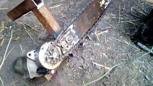 Классная самоделка из электро стартера и других не нужных деталей