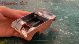 Нива 1600 из пластилина (покрасил баллончиком)