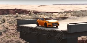 Автомобили проезжают по разрушенным мостам и дорогам-BeamNG drive