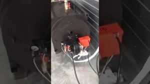 видео котел ак 100 на подкову шеф монтаж запуск горелки 1