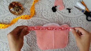 Kawaii / Косметичка "Котик" / Бюджетно / DIY /